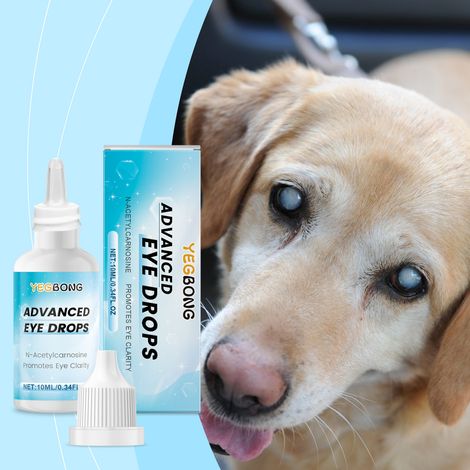 Formule douce pour les yeux des animaux, améliore la vue et nourrit et hydrate les yeux en profondeur -- 10 ml (1/5)