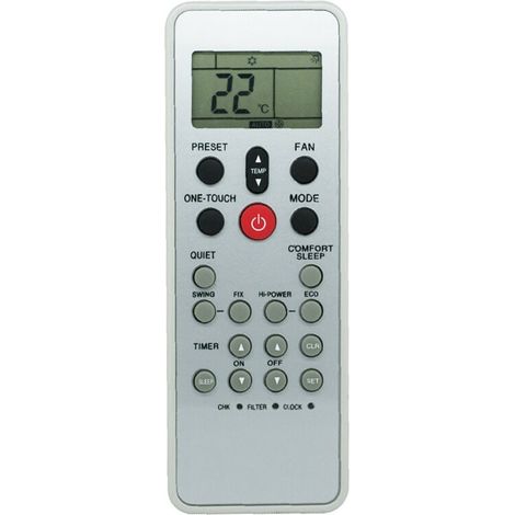 Télécommande Climatiseur Toshiba Télécommande de Remplacement pour Climatiseur Toshiba WC-L03SE (1/4)