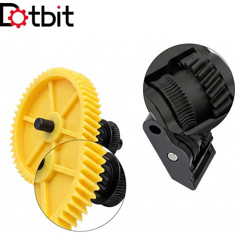 Replaceable gears for Topzhu P2S extruders, injection molded materials, 3D printer accessories (1/4)