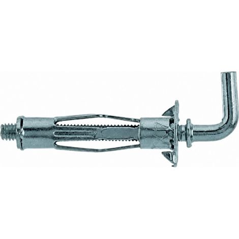 Satz von 4 Metalldübeln HM 4x32mm mit geradem Haken 4mm (1/2)