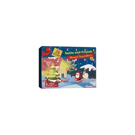 Squishy Christmas Advent Calendar with 24 Soft Rubber Animal Toys, Mystery Box, Surprise Party Gift for Children (1/5)