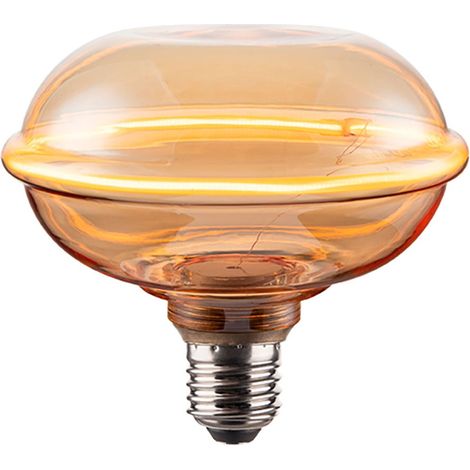 Ampoule LED décorative OVNI, culot E27, 4 W, 280 lm, 1800 K, lumière chaude, ø 130 x 121 mm