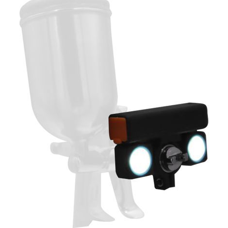 Leichte Airbrush-Sprühmaschine, universell verstellbarer, nachfüllbarer Sprüher (1/5)