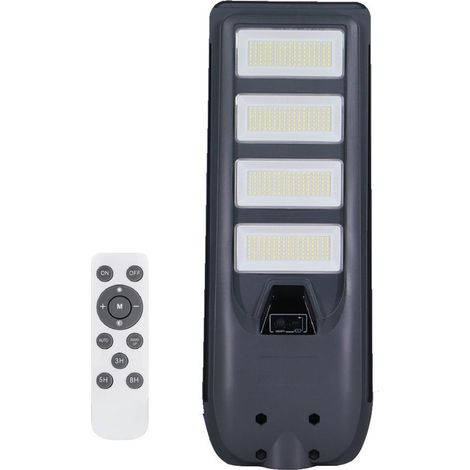 TRADE SHOP - Lampione Faro Led Solare 100w 160w 220w 300w Con Sensore Crepuscolare Prossimità Es-p-f - 220 Watt (1/5)
