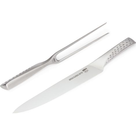 Weber Deluxe Tranchierbesteck-Set Edelstahl