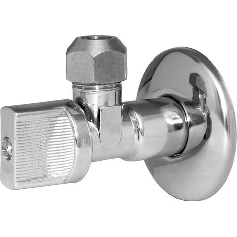 Rubinetto sottolavabo a sfera 1/2 x 10 con chiave da arresto (1/2)