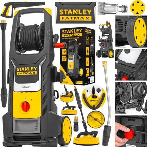 Stanley 250-bar-Hochdruckreiniger, Messingpumpe, 2500-W-Induktionsset für Terrasse
