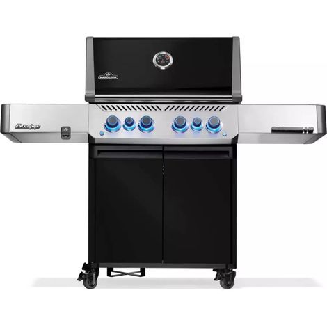 barbecue a gas napoleon "prestige 500 rsib" nero 6 bruciatori