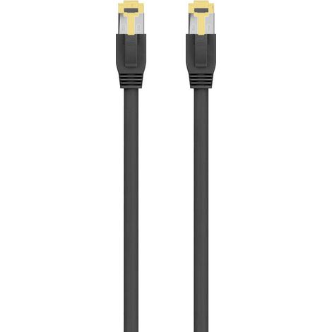 IM1187 cable de red Negro 0,5 m Cat8.1 S/FTP (S-STP)
