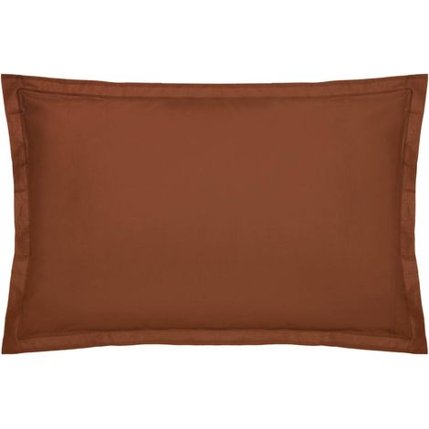 Fodera per cuscino in cotone carina 50x70cm rosa terracotta - Atmosphera créateur d'intérieur