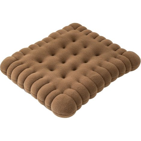 Filiyano-Coussin rectangulaire en daim couleur café foncé pour siège, sol (1/5)