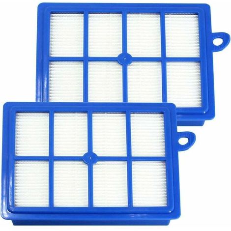Paquete de 2 filtros HEPA para aspiradoras Electrolux y Philips - Calidad superior - KZQ