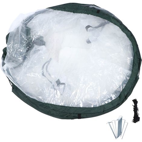 Serre de jardin tunnel 200x100x150cm, tente de culture extérieure démontable pour plantes, abri végétal avec accessoires. (1/5)