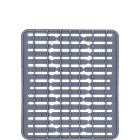Tappetino in silicone per lavello, multifunzionale, antiscivolo, termoisolante e drenante, protegge efficacemente il lavello. (1/5)