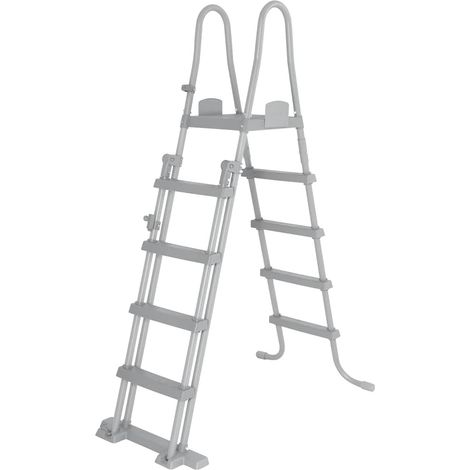 Scaletta Sicurezza per Piscina a 4 Gradini Flowclear 132 cm Bestway (1/5)
