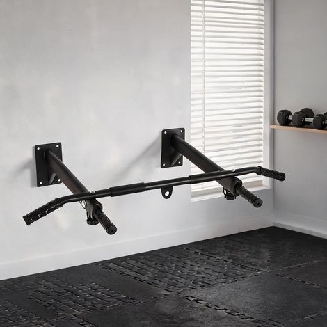 Station de musculation murale avec barre de traction et support (1/5)