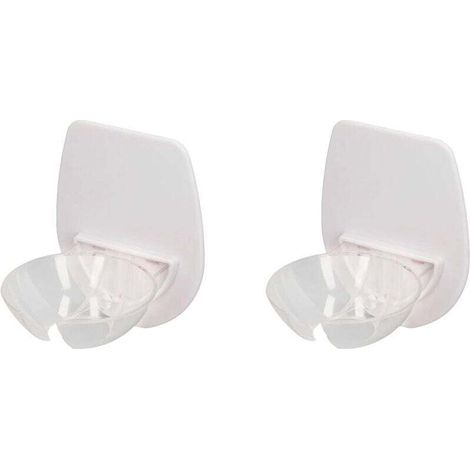 2 Pièces Porte-verre à Vin en Plastique, Ventouse de Bain en Verre à Vin pour Bière Vin, Porte-gobelet à Vin Mural Portable, Porte-boisson pour Douche, Salle de Bain, Porte-gobelet Romant (1/4)