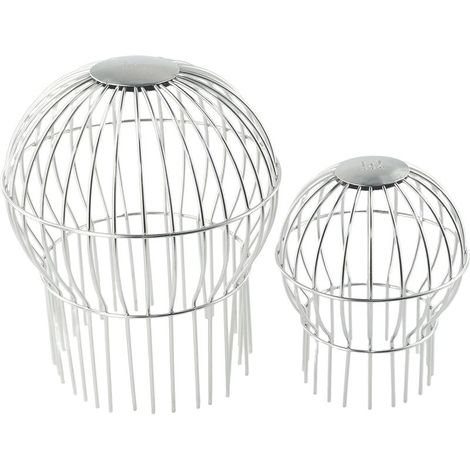 Grille de protection anti-obstruction en acier inoxydable 304 (1/5)