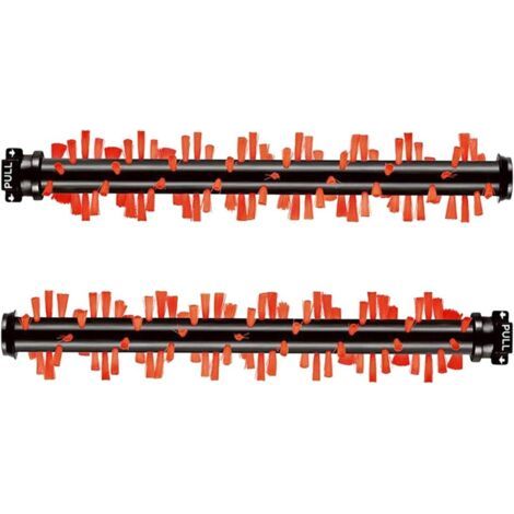 Lot de 2 rouleaux de brosses multi-surfaces pour animaux domestiques