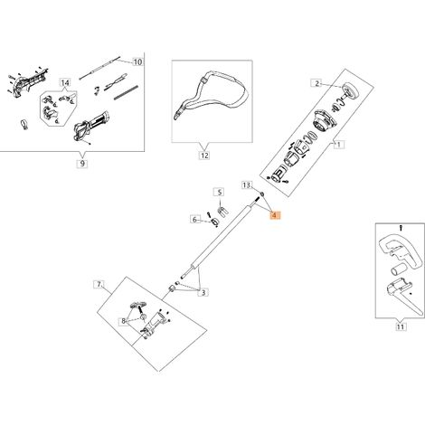 Albero motore ORIGINALE OLEOMAC per unita' motore BCH 250 D 61460086