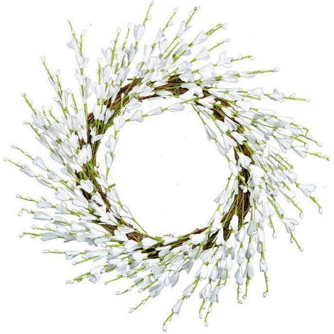 Guirlande Fleur Artificielle - Pour Porte Fenêtre Mur Intérieur Extérieur - Décoration Mariage Fête Maison - 1 Pièce (1/5)