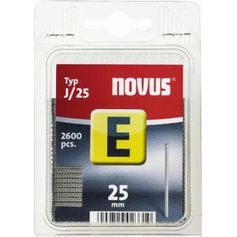 Chiodo E tipo J 25 mm a 2600 St Novus (1/5)