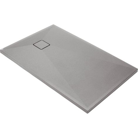 Deante Duschwanne Granit Elegance metallisches Grau 120x80 cm (1/5)