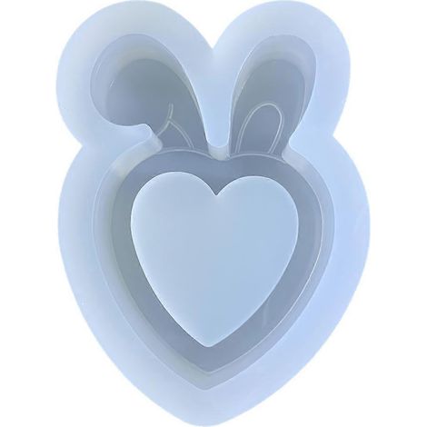 Treibsand-Epoxid-Silikonform für selbstgemachte Schlüsselanhänger, Valentinstagsgeschenk