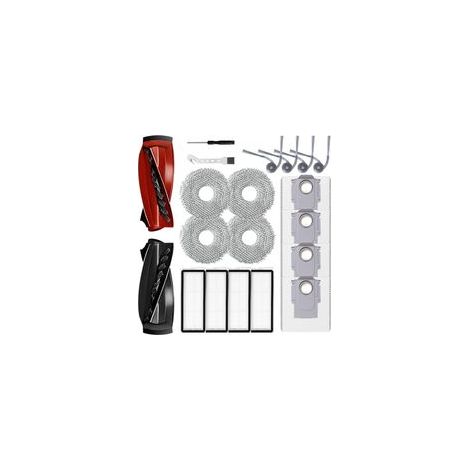 Kit d'accessoires pour aspirateur robot Roborock Qrevo S5V – 20 accessoires – Filtres HEPA et brosse principale pour nettoyage efficace