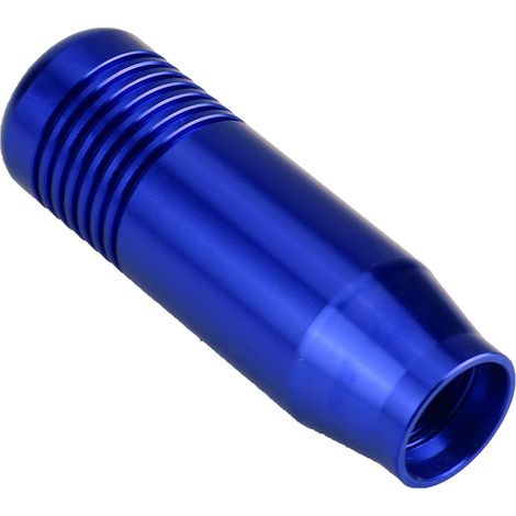 M12 Blauer Schaltknauf, Tbest Schaltknauf, Schaltknauf, Universal-Schaltknauf, Schaltknauf mit rotem Gehäuse, Aluminiumlegierung, Auto, manueller Schaltknaufgriff, 8,5 cm für Rot (Blau) (1/5)