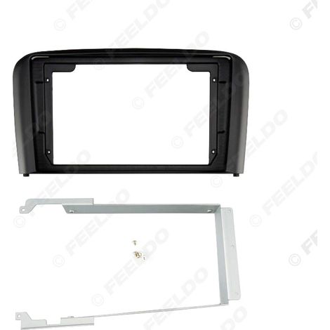 Compatible avec les Volvo S80 (2001-2006) : cadre de navigation Android grand écran 9 pouces, cadre de panneau de mise à niveau du système audio