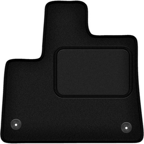Fahrermatte schwarz für: Citroen Berlingo III 7-Sitzer (2018-)