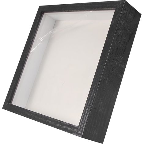 Cadre Photo Créatif en Verre Organique Noir, Cadre pour Spécimen 3d, Décoration Maison, Enregistrement des Moments Précieux, Présent pour Famille et Amis (1/5)