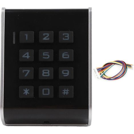 Clavier RFID 125 kHz, lecteur de cartes de contrôle d'accès Wiegand26, contrôleur de contrôle d'accès (1/4)