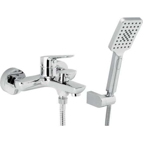 Novaservis Metalia 54 - Mitigeur de baignoire avec accessoires, Eco, chrome 54021,0