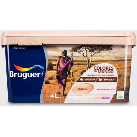 Colors of the world kenya tonalità di marrone 4l bruguer