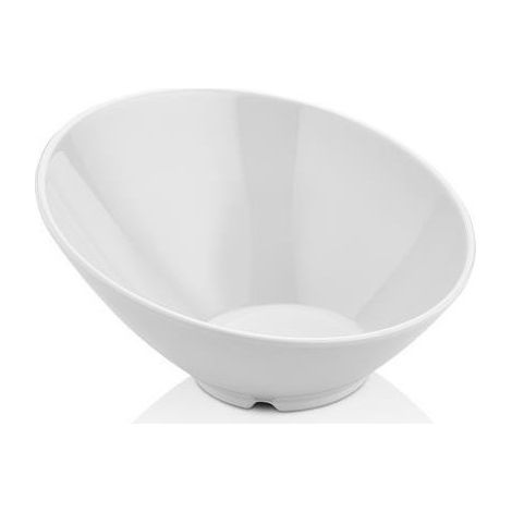 Bol incliné en mélamine blanc 233x(h)125mm - Finedine (1/3)