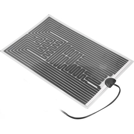 Tapis chauffant pour reptiles avec contrôle de température 220 V 20 W, à placer sous le terrarium, pour tortues et serpents (prise UE). (1/5)