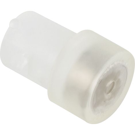 Gecko E-MAG-1BB Haftmagnet, Kabelhalterung Kabelmanagement Tischbefestigung, fixiert Kabelschlange Orbit perfekt, Kunststoff TPE, transparent, ø 26mm, Höhe 38mm