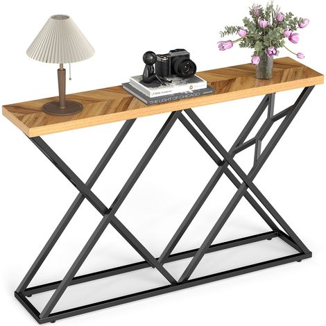 Consolle con base geometrica in metallo 140 cm 227458933 227458933 227458933 (1/5)
