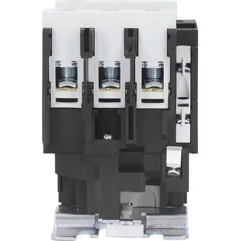 Contacteur de puissance AC110V 80A, boîtier en PC, bobine en cuivre, triphasé, contacts argentés, montage par vis M5 (1/5)
