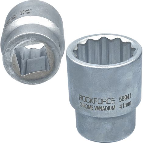 VASO 1" 41mm 12 puntas Cr-V