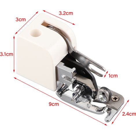 Pied presseur surjeteur pour machine à coudre, accessoire de coupe latérale (1/5)