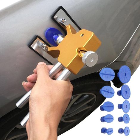 Kit Debosselage sans Peinture Carrosserie, pour réparer Les Bosses sur la Surface des Voitures, pour Automobile, Réfrigérateur,Moto, Machine à Laver (1/4)