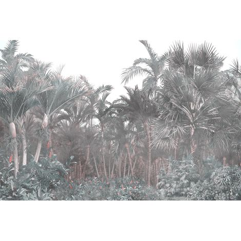 Papier peint panoramique - Forêt Tropicale - 130 cm x 87 cm (1/2)