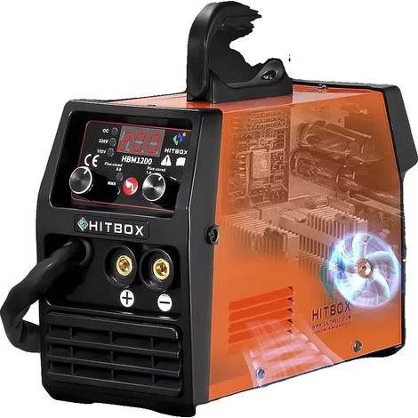 Saldatrice, display digitale, design impermeabile, HBM1200 (1/5)