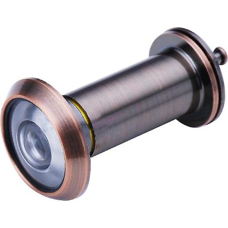 Ensemble de 4 judas panoramiques optiques en alliage de zinc/cuivre pour portes standard (1/3)