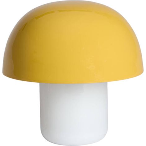 Light & Living - tischlampe - ANIVA - gelb - metall -