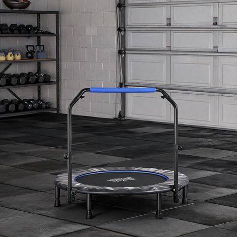 Trampoline de fitness pliable adulte acier 122 cm en acero PP (1/5)