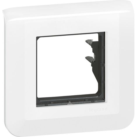 Support Et Plaque 2 Modules Legrand Mosaic Fixation Modulaire Blanche Pour 2 Appareillages - Legrand (1/2)
